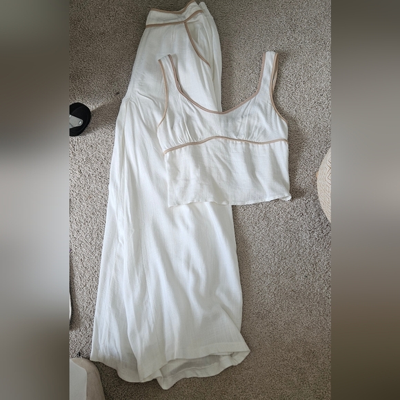 Sienna Sky Pants - Sienna Sky Elegant Cream Ensemble